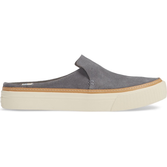 SOLD~NWOT ✨ Tom’s Leather Sunrise Slip-On Sneaker - Picture 2 of 4